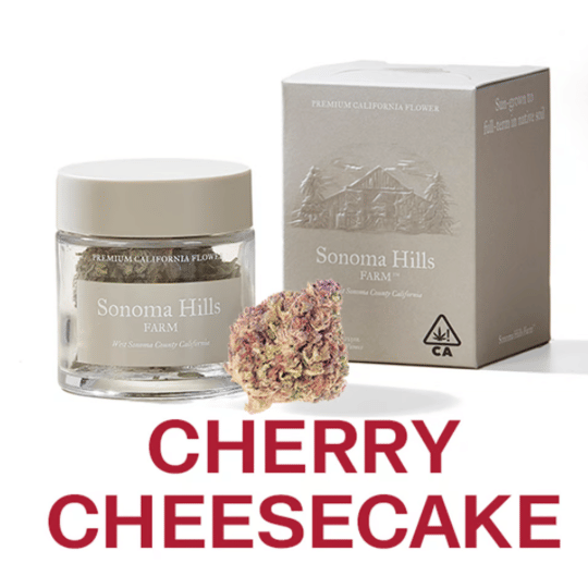 Cherry Cheesecake 3.5g - Sonoma Hills Farm -  - $30 - Flower