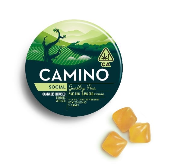 SPARKLING PEAR GUMMIES | SOCIAL | KIVA CAMINO