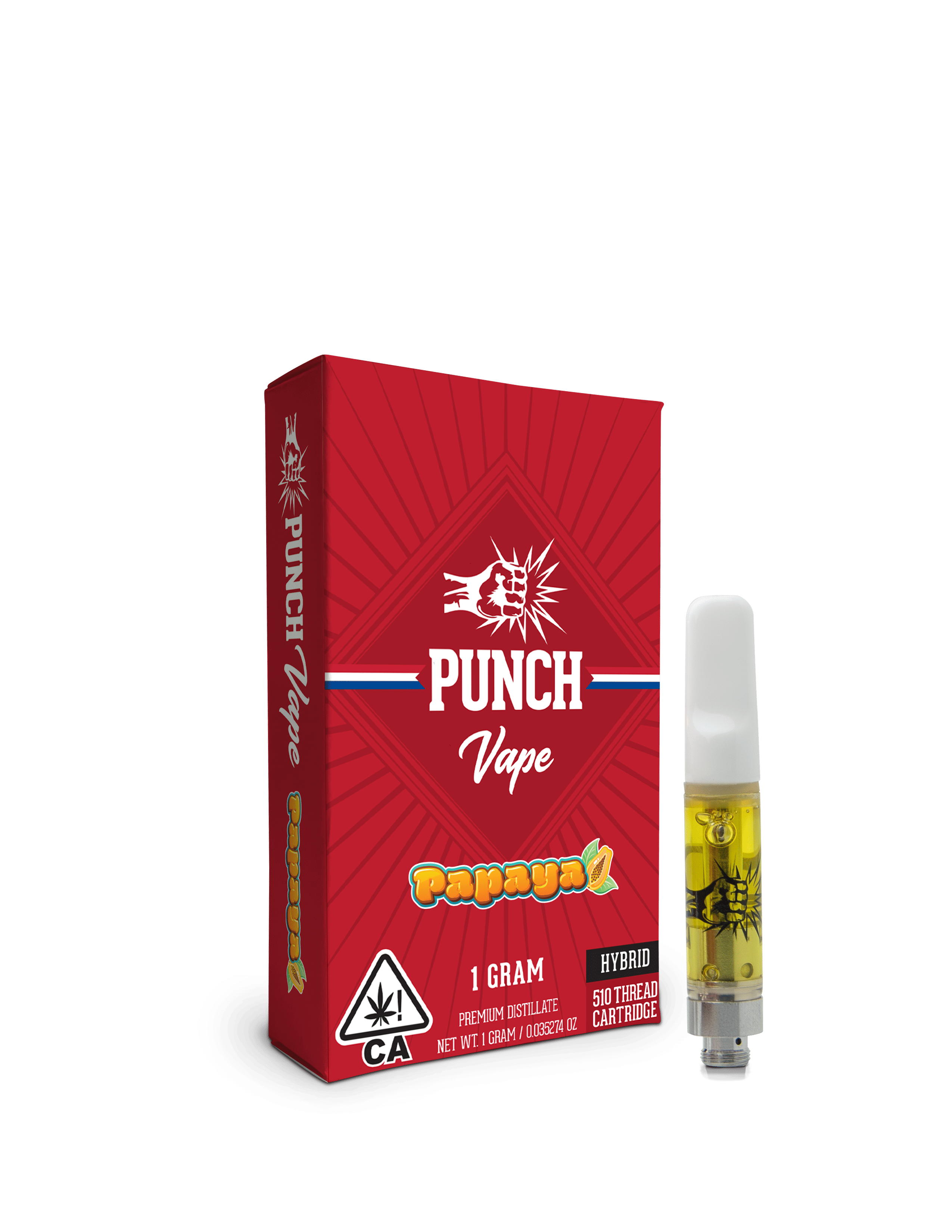 PUNCH EDIBLES & EXTRACTS: Papaya Cartridge