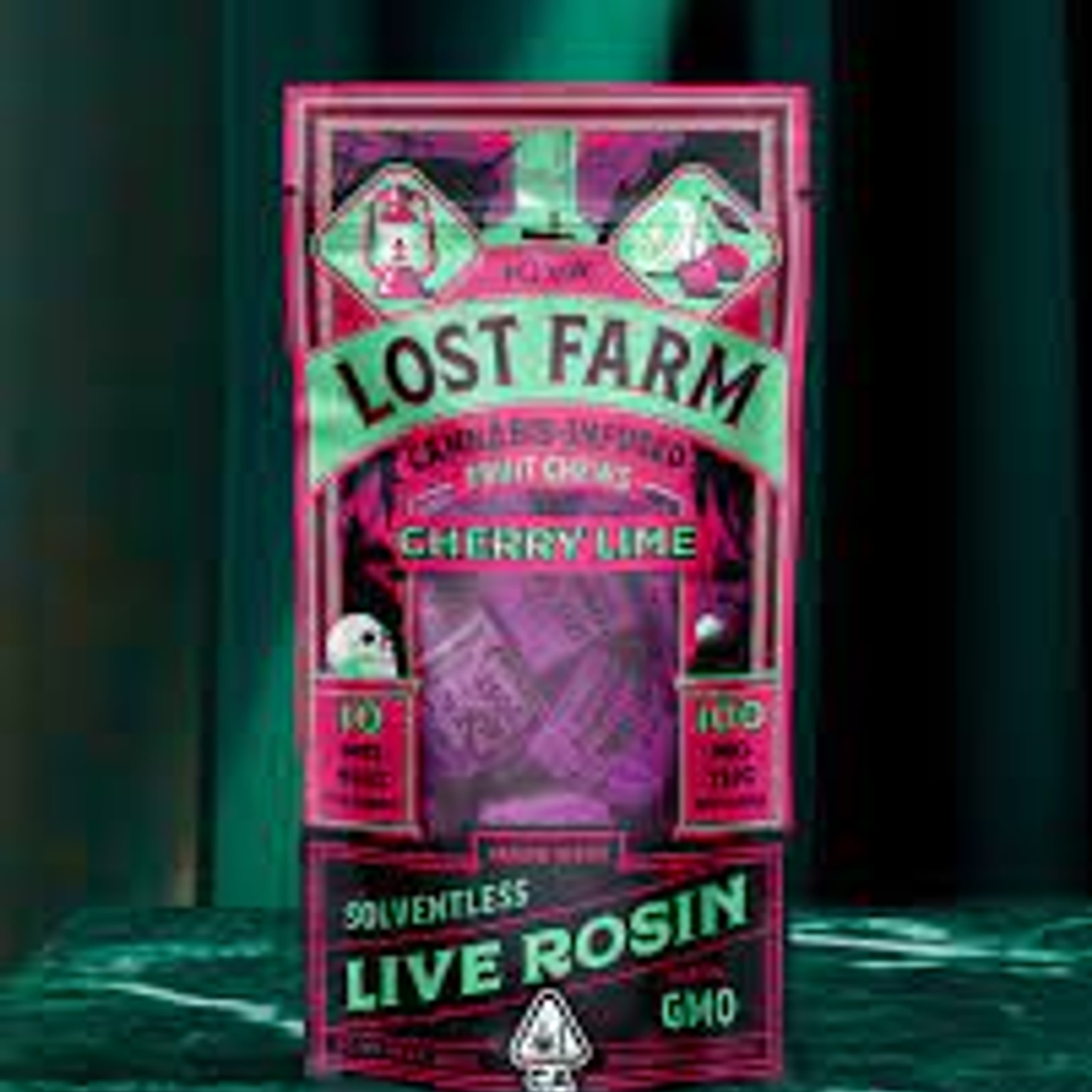 Cherry Lime 100mg GMO Chews - Kiva - - $20.17 - Edibles