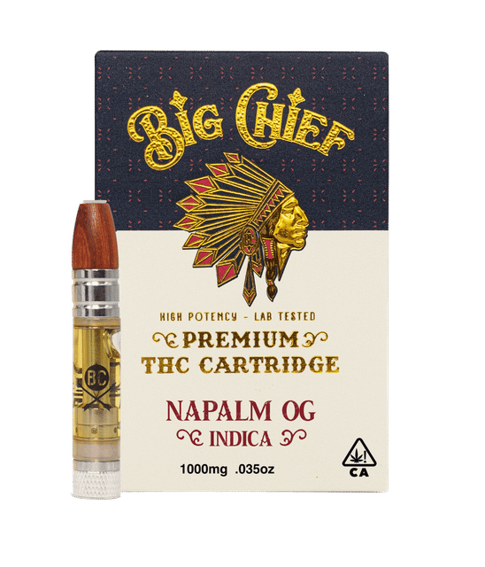 Big Chief Napalm OG THC 1G Cartridge