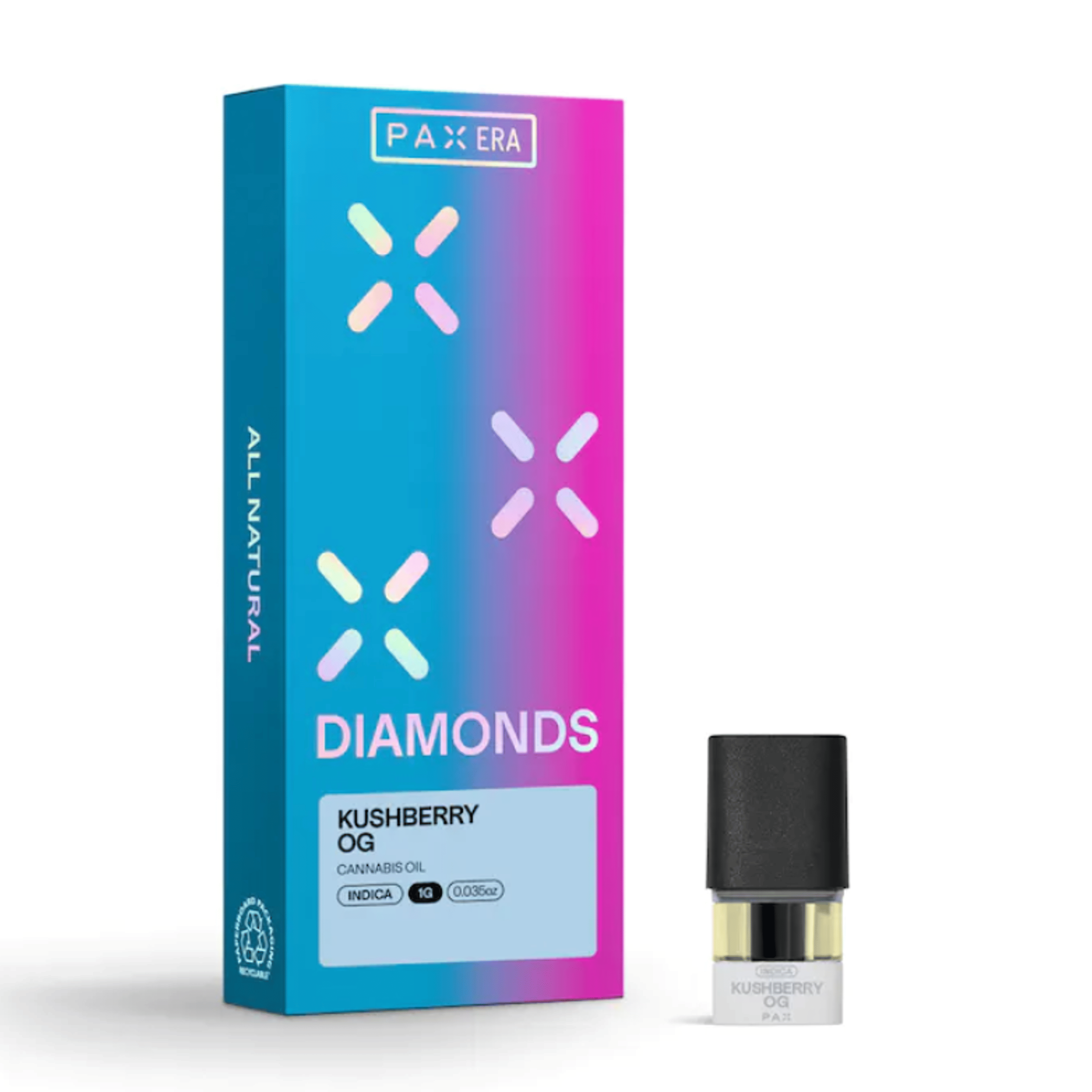 Kushberry OG Diamonds Pax Pod 1g - PAX - - $42 - Pax Pods