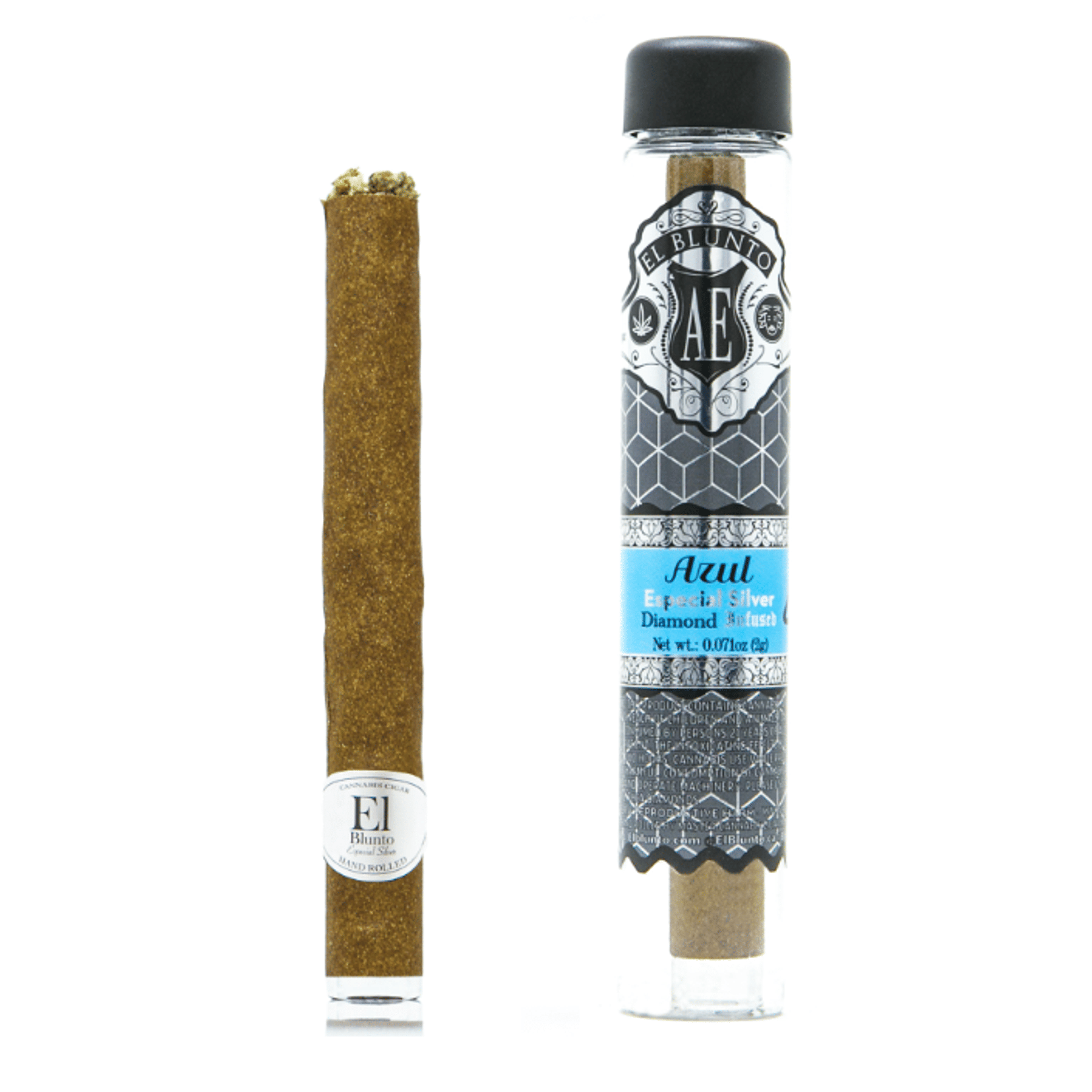 AZUL El Blunto DIAMOND Especial Silver 1.65g - EL BLUNTO - - $22.50 - Pre-Rolls