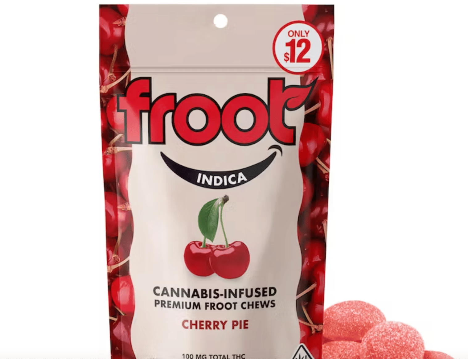 Froot: Cherry Pie Gummies - Froot -  - $12 - Edibles