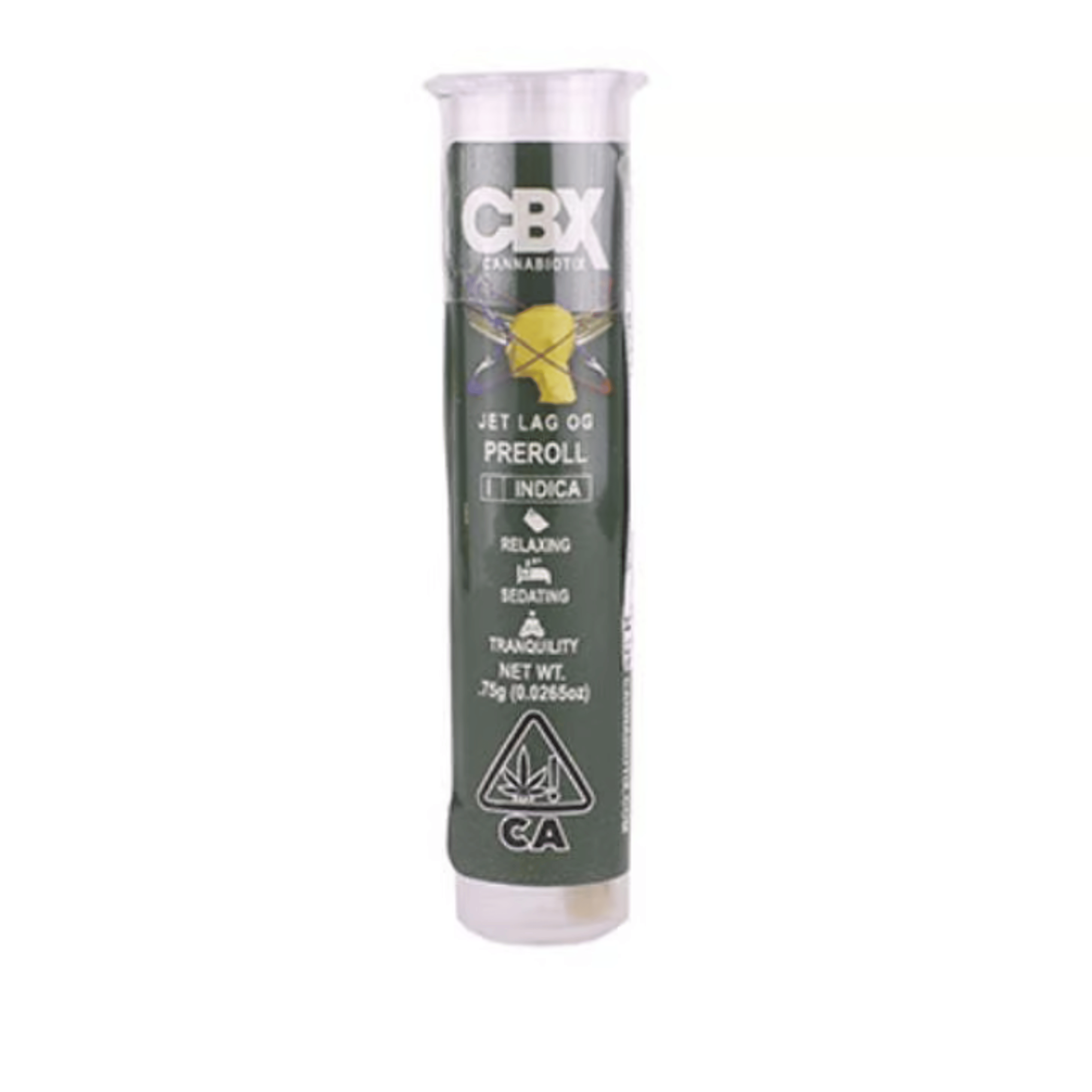 Jet Lag OG - .75g Preroll - CBX - - $15 - Pre-Rolls