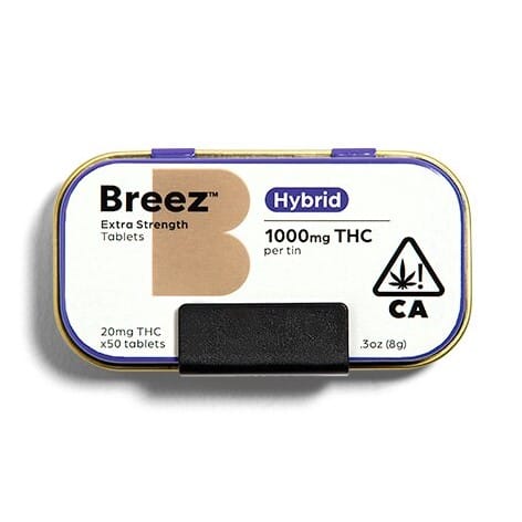 Hybrid | Extra Strength Tablets - BREEZ -  - $60 - Edibles