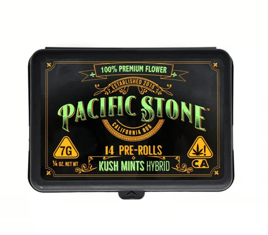 Pacific Stone: Hybrid Kush Mints 14 Pack Pre-Rolls - Pacific Stone -  - $56 - Pre-Rolls