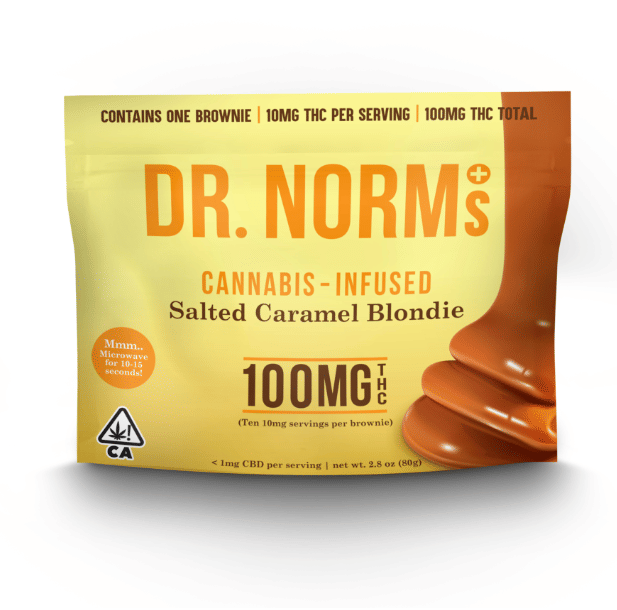 DR NORMS: Salted Caramel Blondie
