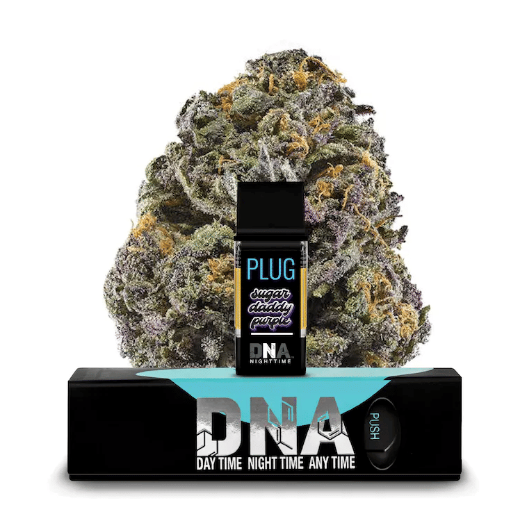 Plug Play DNA | 1g - Sugar Daddy Purple - Pod - Indica - Plug Play -  - $30 - Vape Carts
