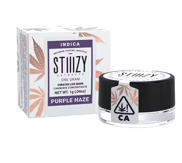 Stiiizy: 1g Jar Curated Live Resin - Purple Haze