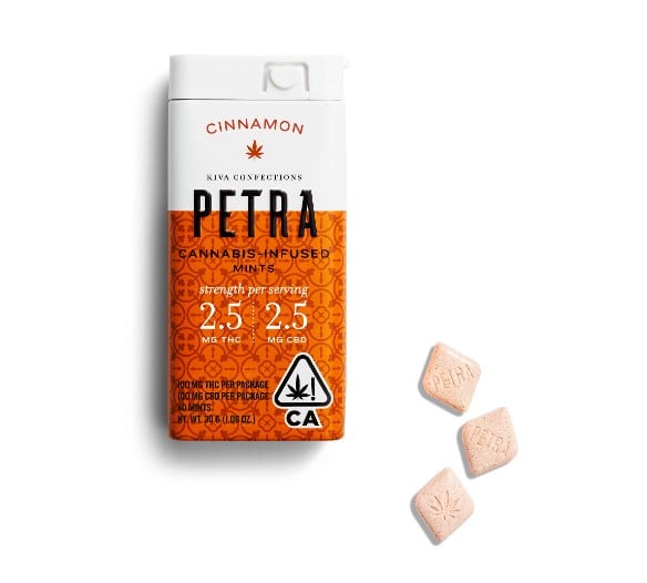 CINNAMON 1:1 CBD:THC PETRA MINTS | KIVA