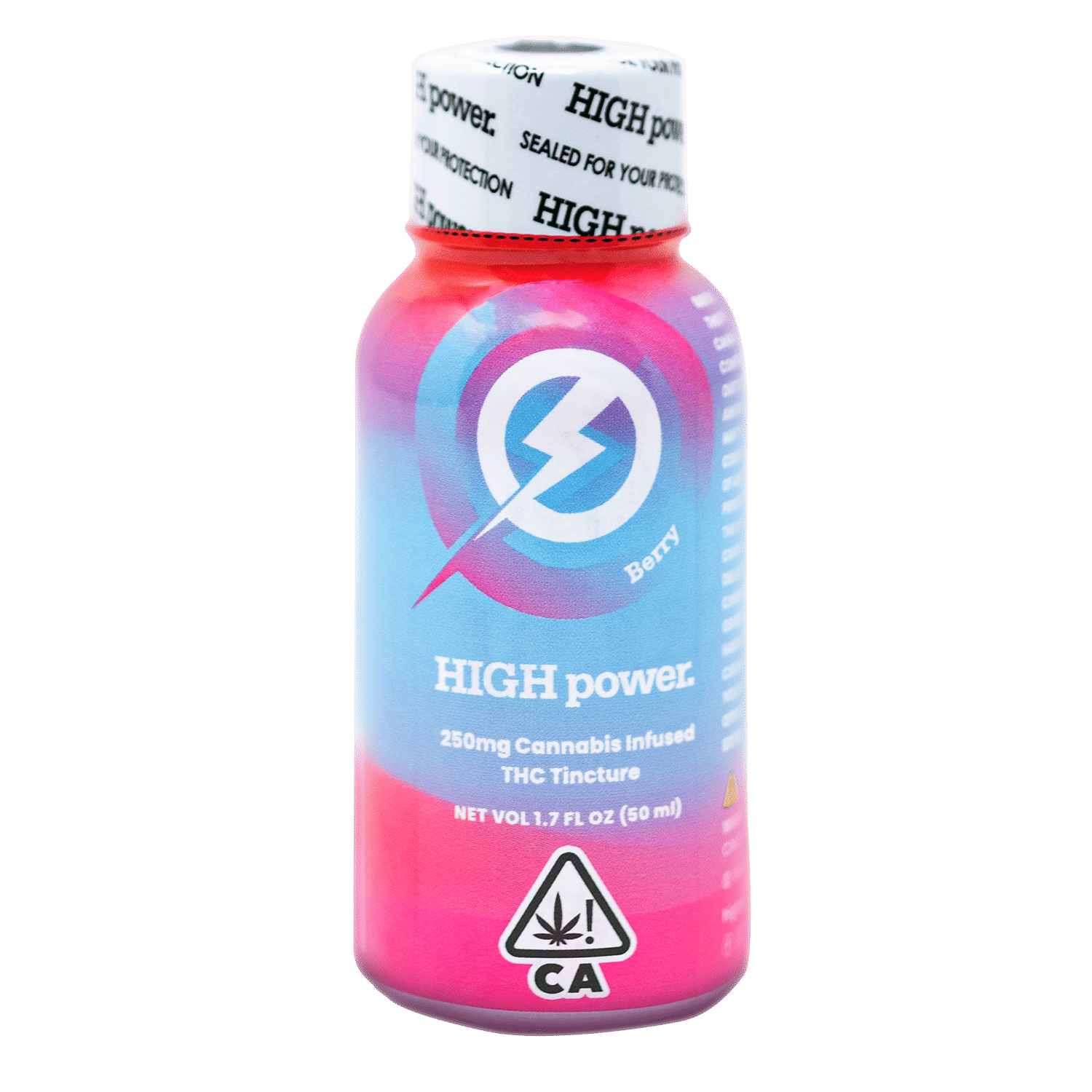 HIGH POWER — Berry Cannabis Infused THC Tincture Single 250mg