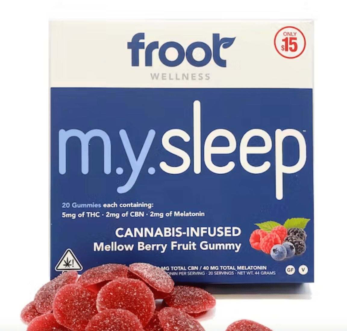 Froot: M.Y. Sleep Gummies - Froot -  - $15 - Edibles