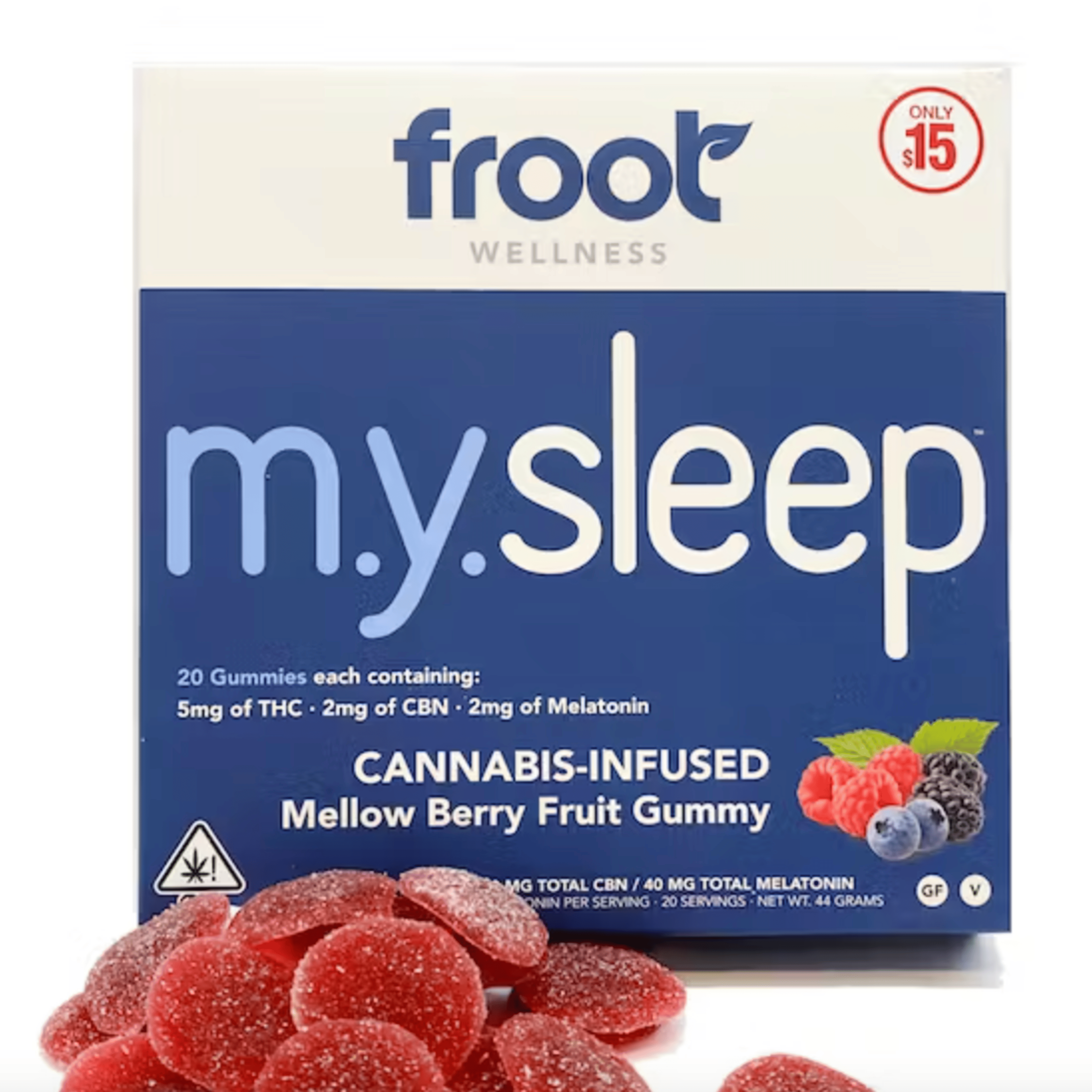 Froot: M.Y. Sleep Gummies - Froot - - $15 - Edibles
