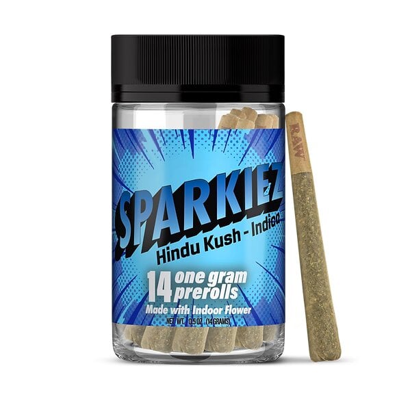 Hindu Kush Sparkiez 14-Pack 1g Pre-Rolls