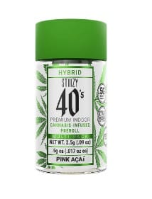 Pink Acai 5PK Infused Prerolls - Stiiizy -  - $21.60 - Preroll