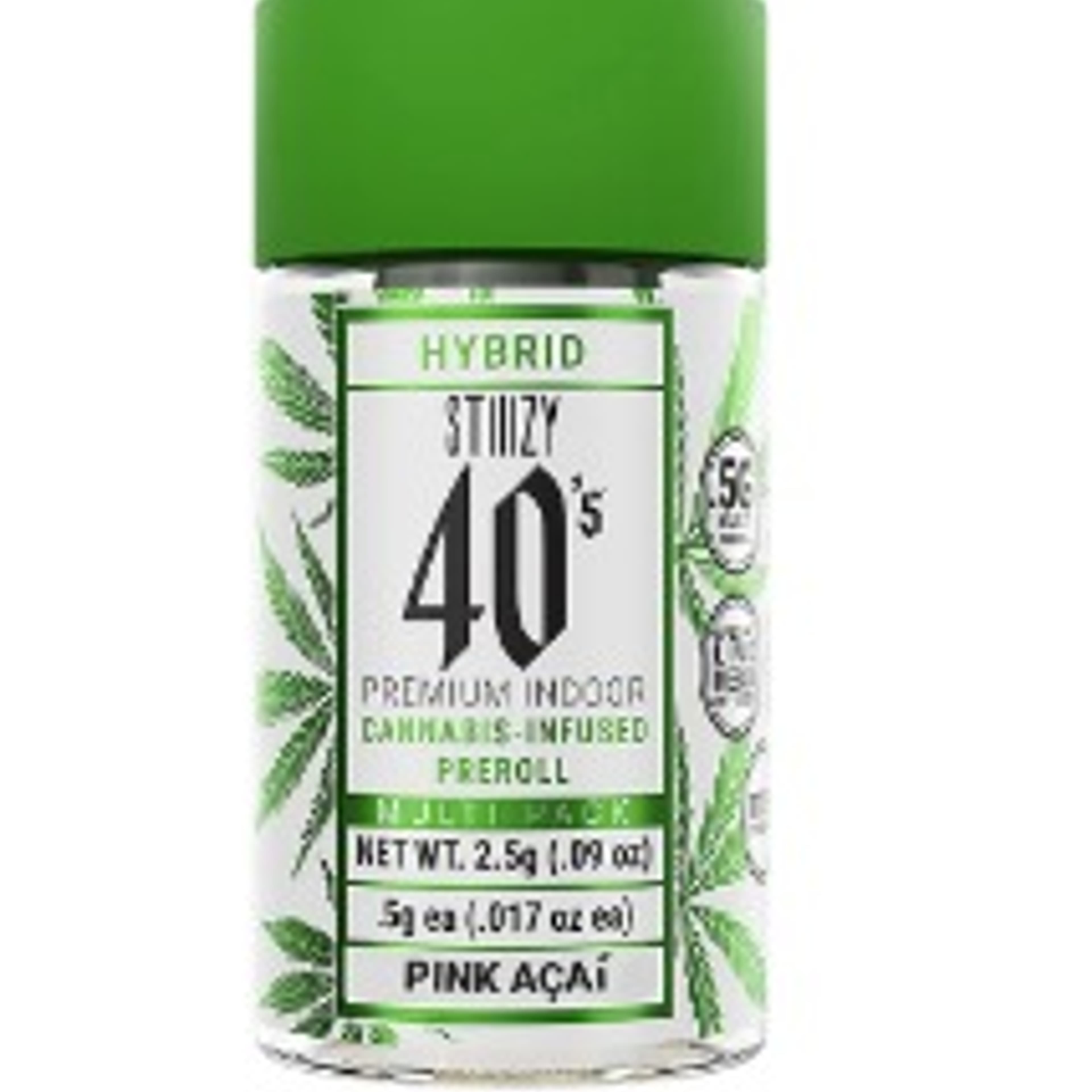 Pink Acai 5PK Infused Prerolls - Stiiizy - - $21.60 - Preroll