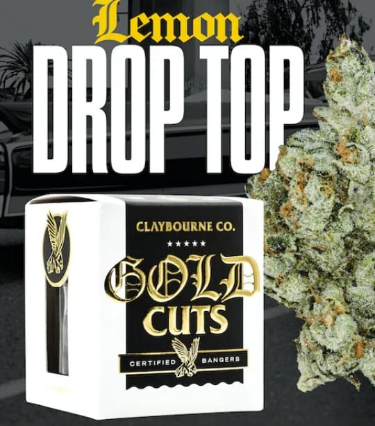 Gold Cuts Lemon Drop Top Gold Cuts 3.5g - Claybourne Co. -  - $41.25 - Flower