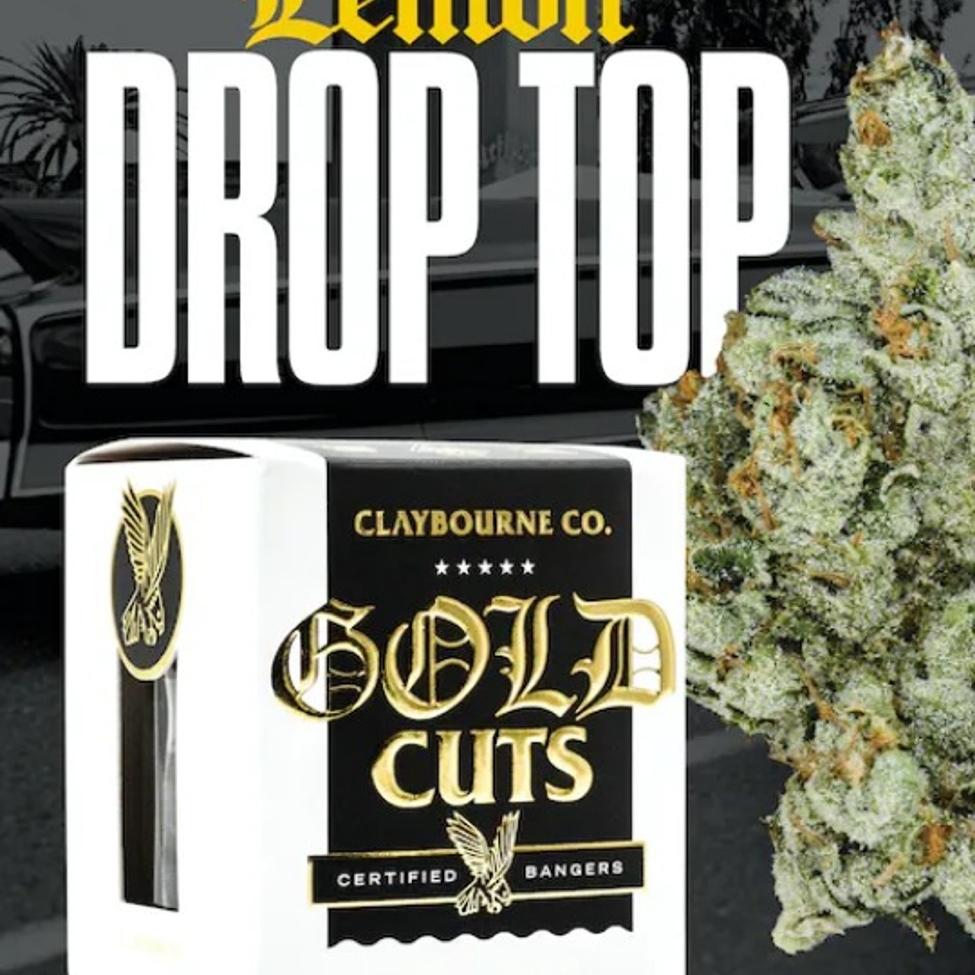 Gold Cuts Lemon Drop Top Gold Cuts 3.5g - Claybourne Co. - - $41.25 - Flower