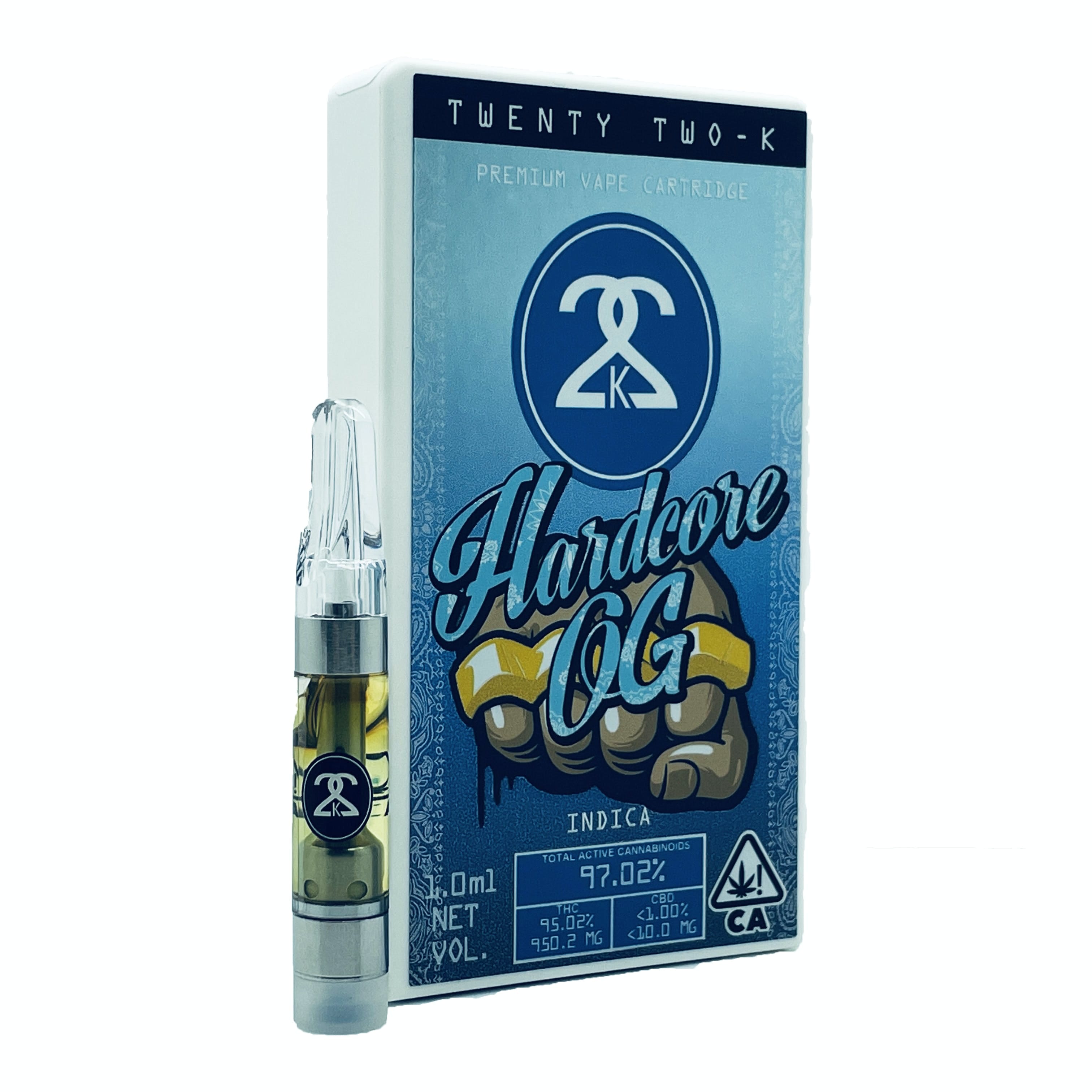 Hardcore OG [1g] - 22K - (indica) - $30 - Vape Pens