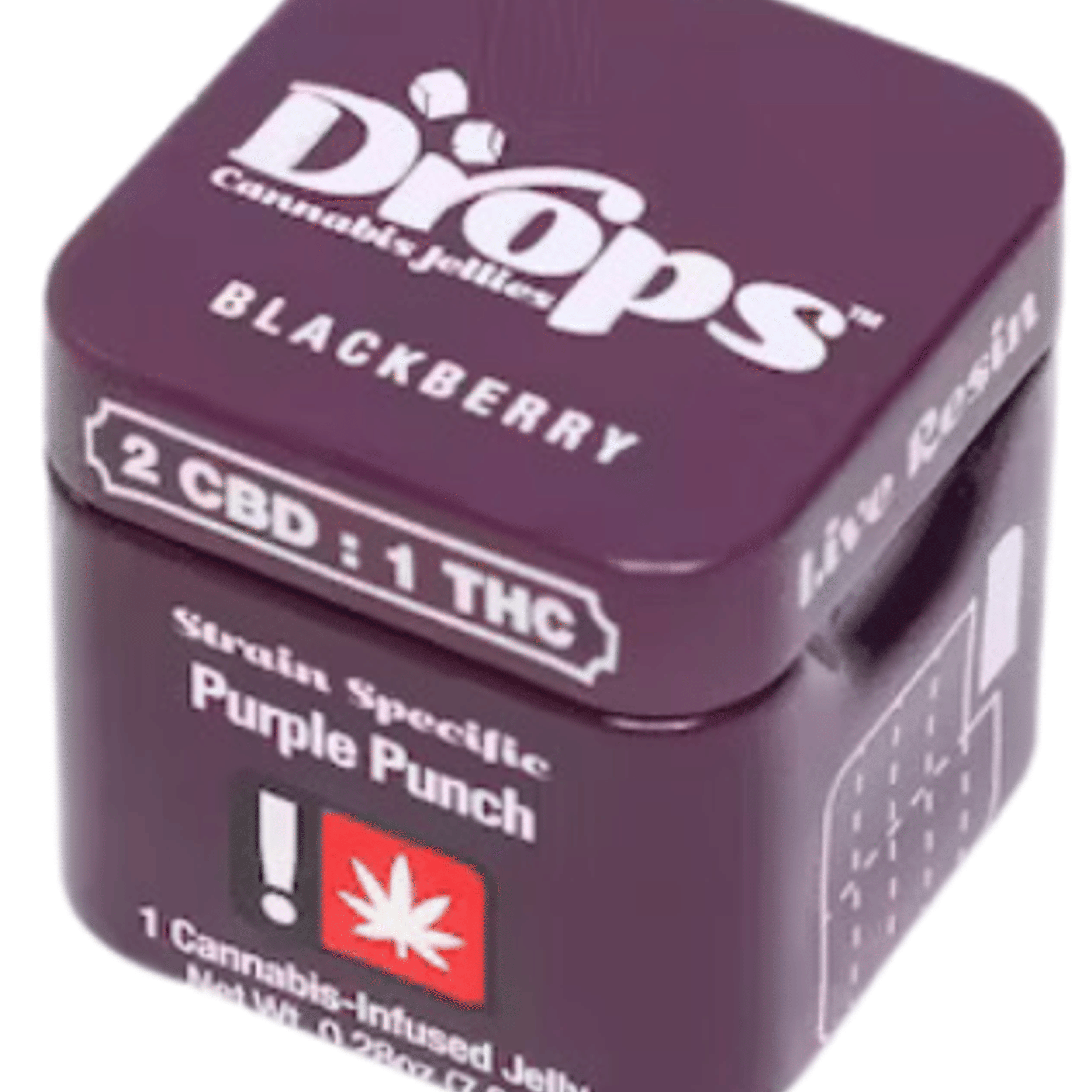 Drops CBD 2pk - Drops - Raspberry Calm Energy 1:2 - $10 - Edibles