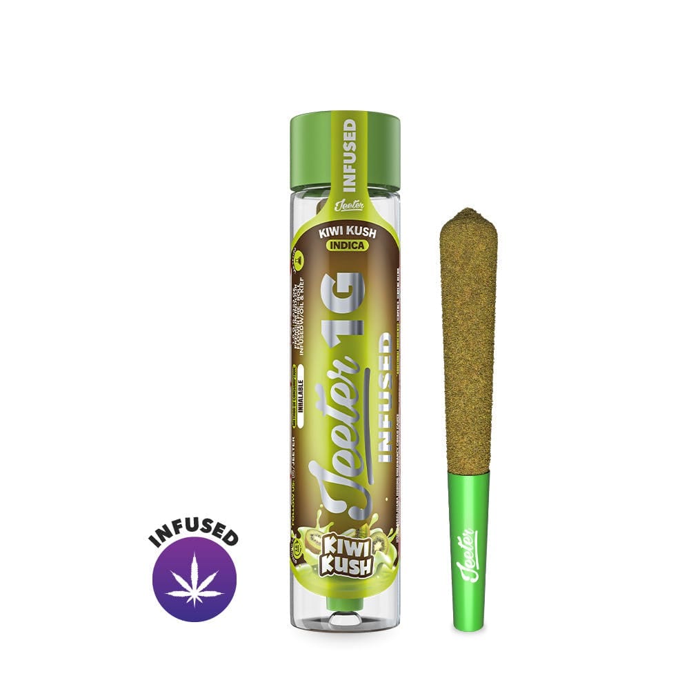 Jeeter - Kiwi Kush Pre-Roll 1g - Jeeter - Jeeter - Kiwi Kush Pre-Roll 1g - $20 - Pre-Roll
