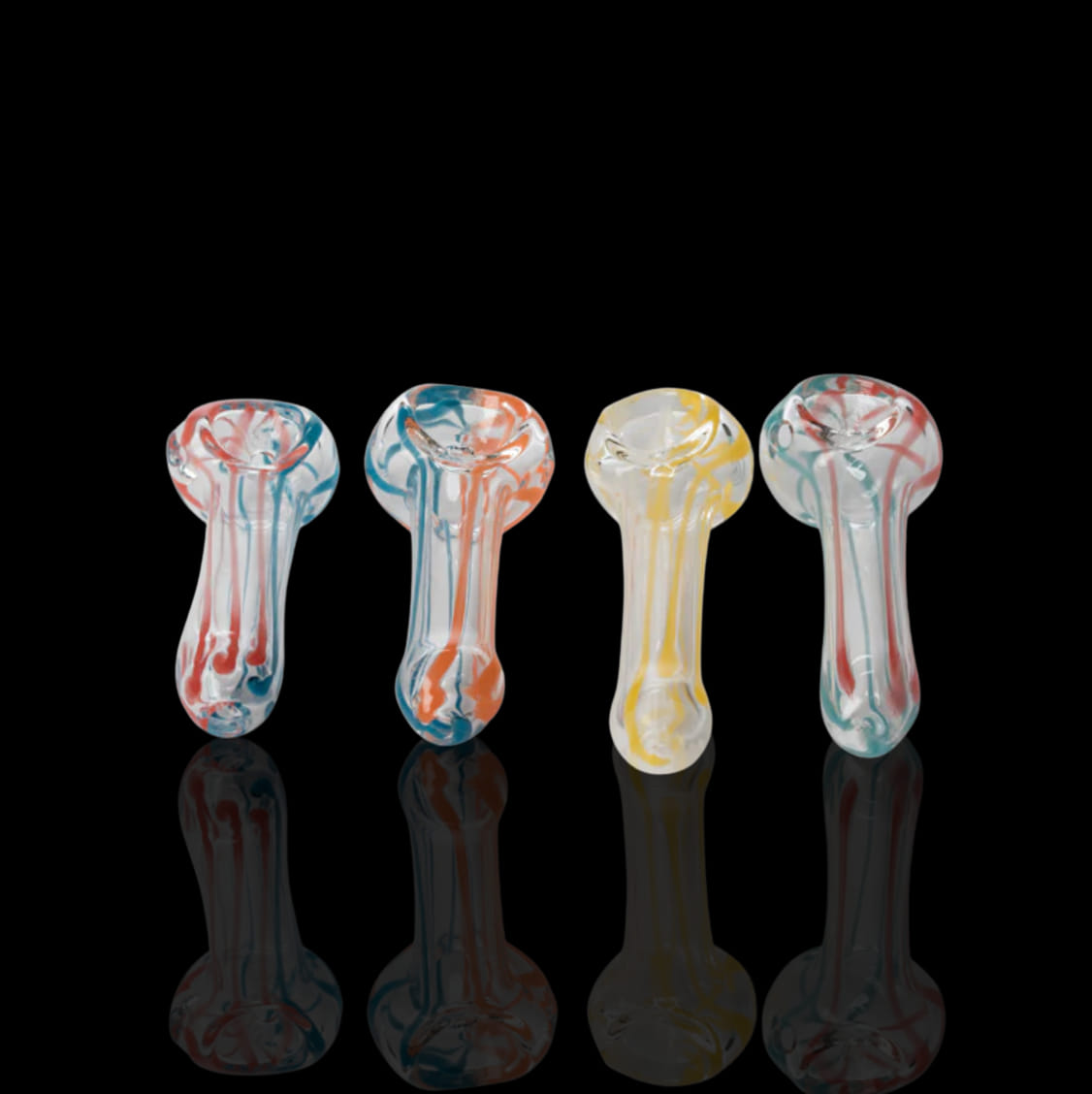 Swirl Glass Handpipe - 2.5in -  - $4.99 - Accessories