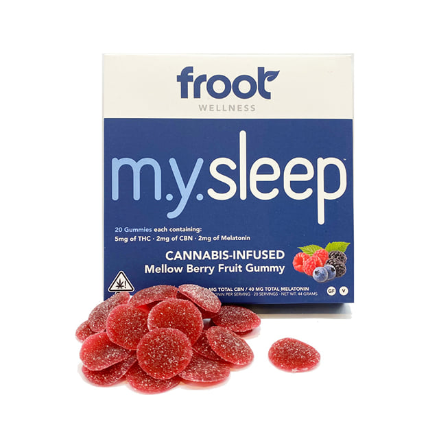 Froot Gummies - M.Y. Sleep (100mg THC/40mg CBN)