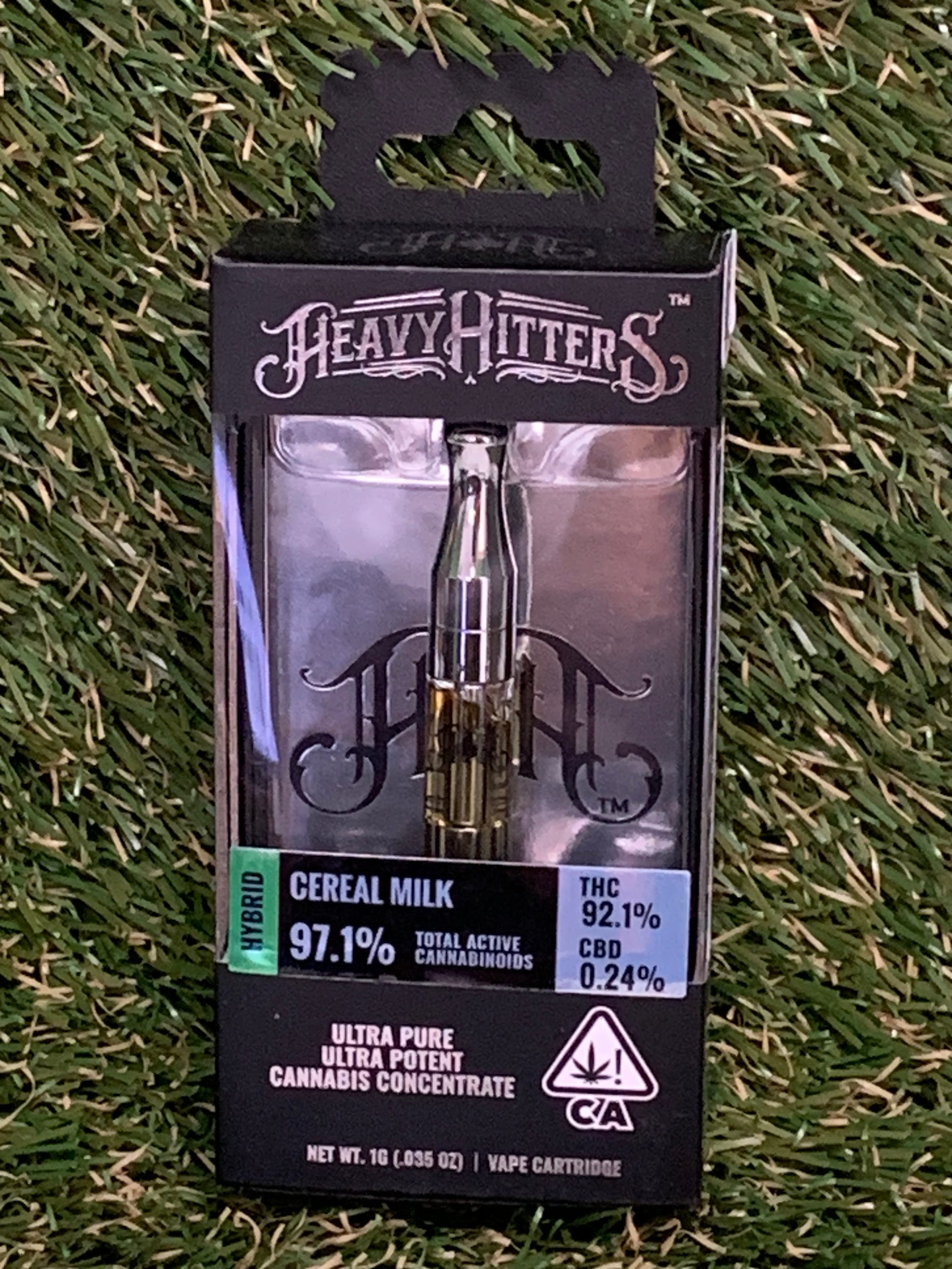 CEREAL MILK 1G - REFILL - Heavy Hitters -  - $50 - Vape Cartridge