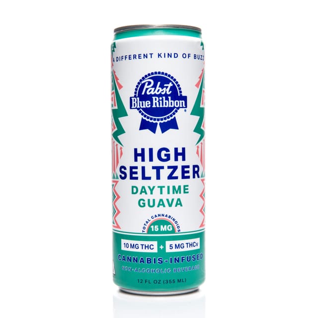 PBR - Day Time Guava High Seltzer THC + THCV - 10mg