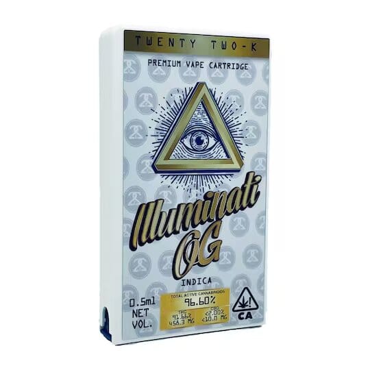 Illuminati OG [1g] - 22K - (indica) - $30 - Vape Pens