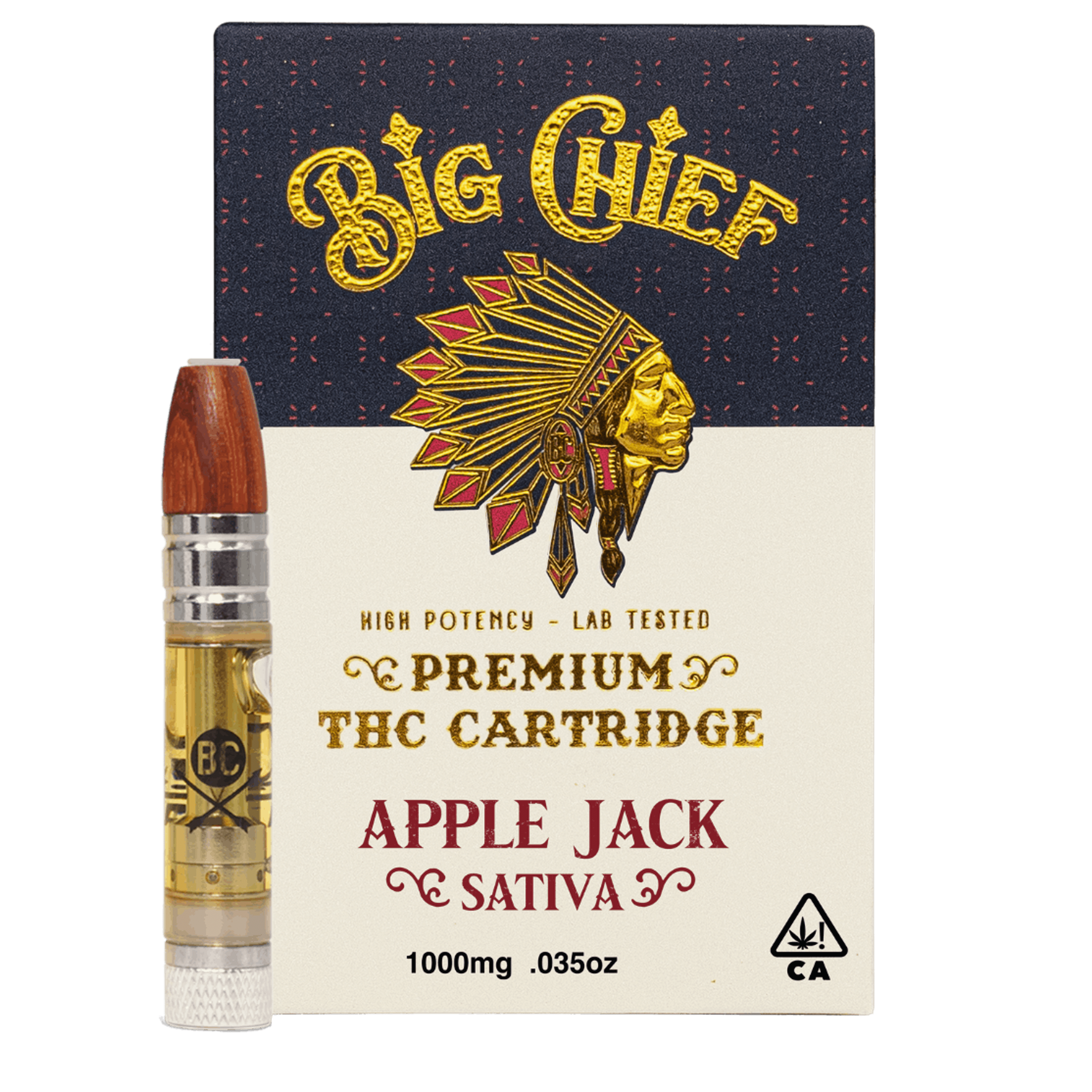 Apple Jack 1g Cartridge - Big Chief - - $18 - Vapes