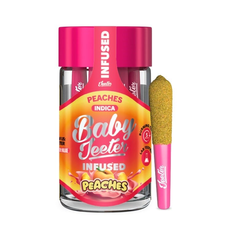 Peaches | Infused Baby Jeeters [2.5g] - Jeeter -  - $35 - Pre-Rolls