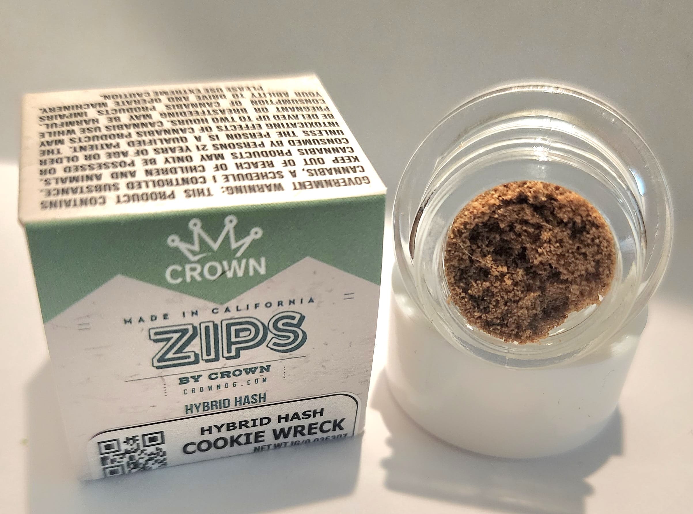 Zips Cookie Wreck Hash -  - $25 - Concentrates