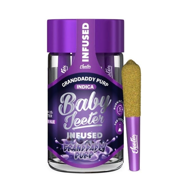 Granddaddy Purp | Infused Baby Jeeters [2.5g] - Jeeter -  - $35 - Pre-Rolls