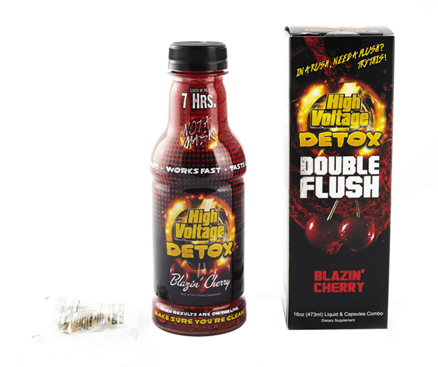 Blazing Cherry High Voltage Detox Double Flush 16oz