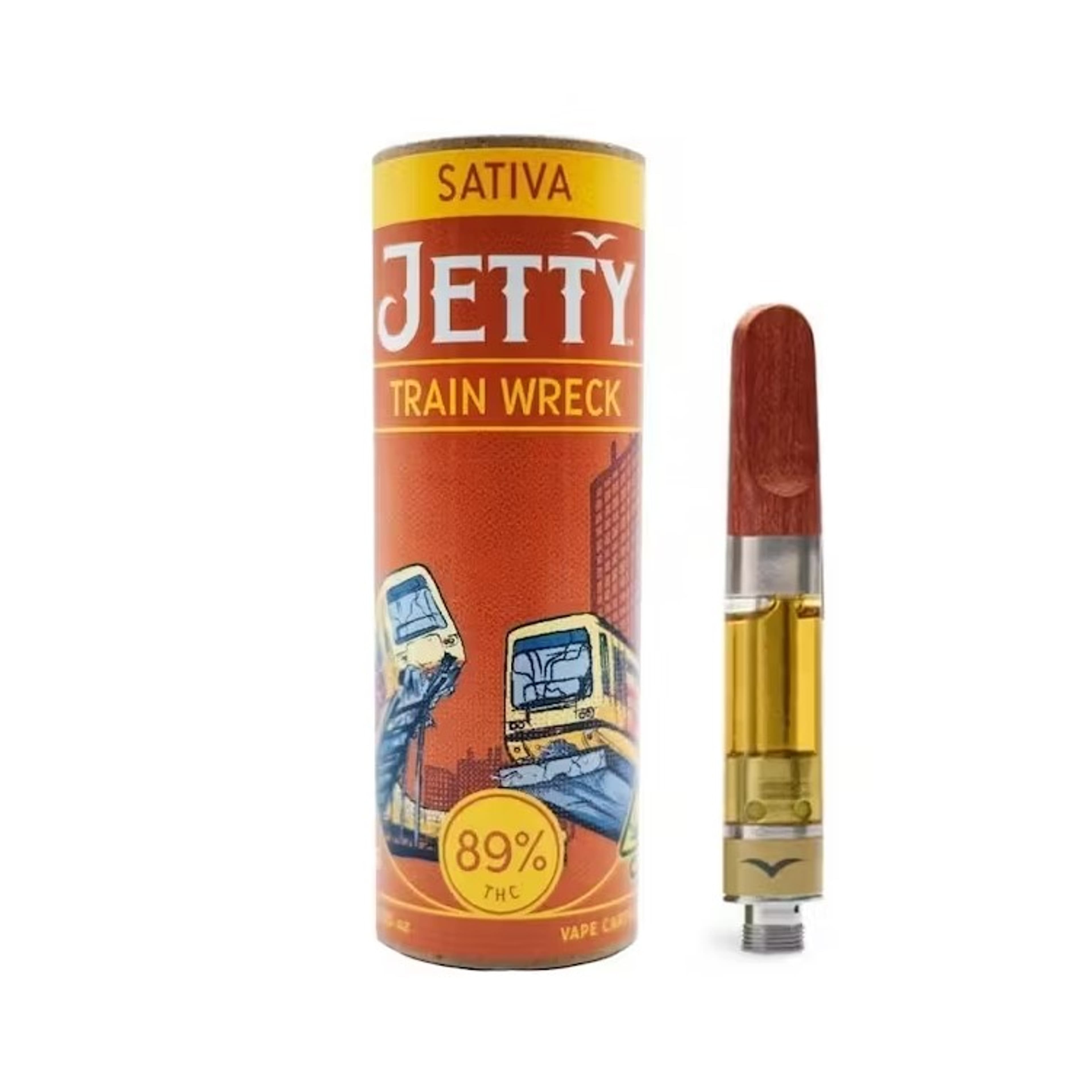 Trainwreck High THC Cart 1g - Jetty Extracts - - $31.24 - Vapes