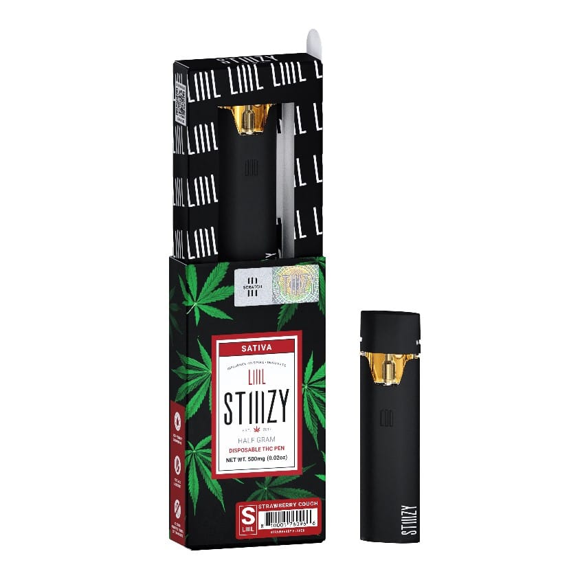 Strawberry Cough | LIIIL Disposable [.5g] - STIIIZY -  - $19 - Vape Pens
