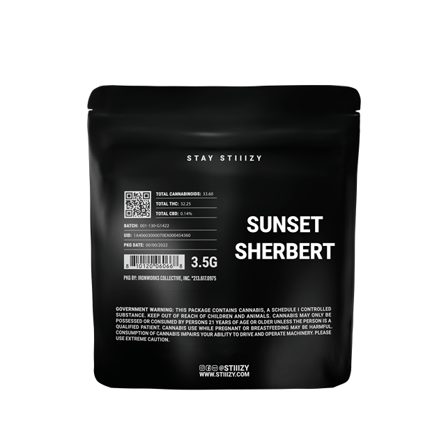 Sunset Sherbert Black Label 3.5g