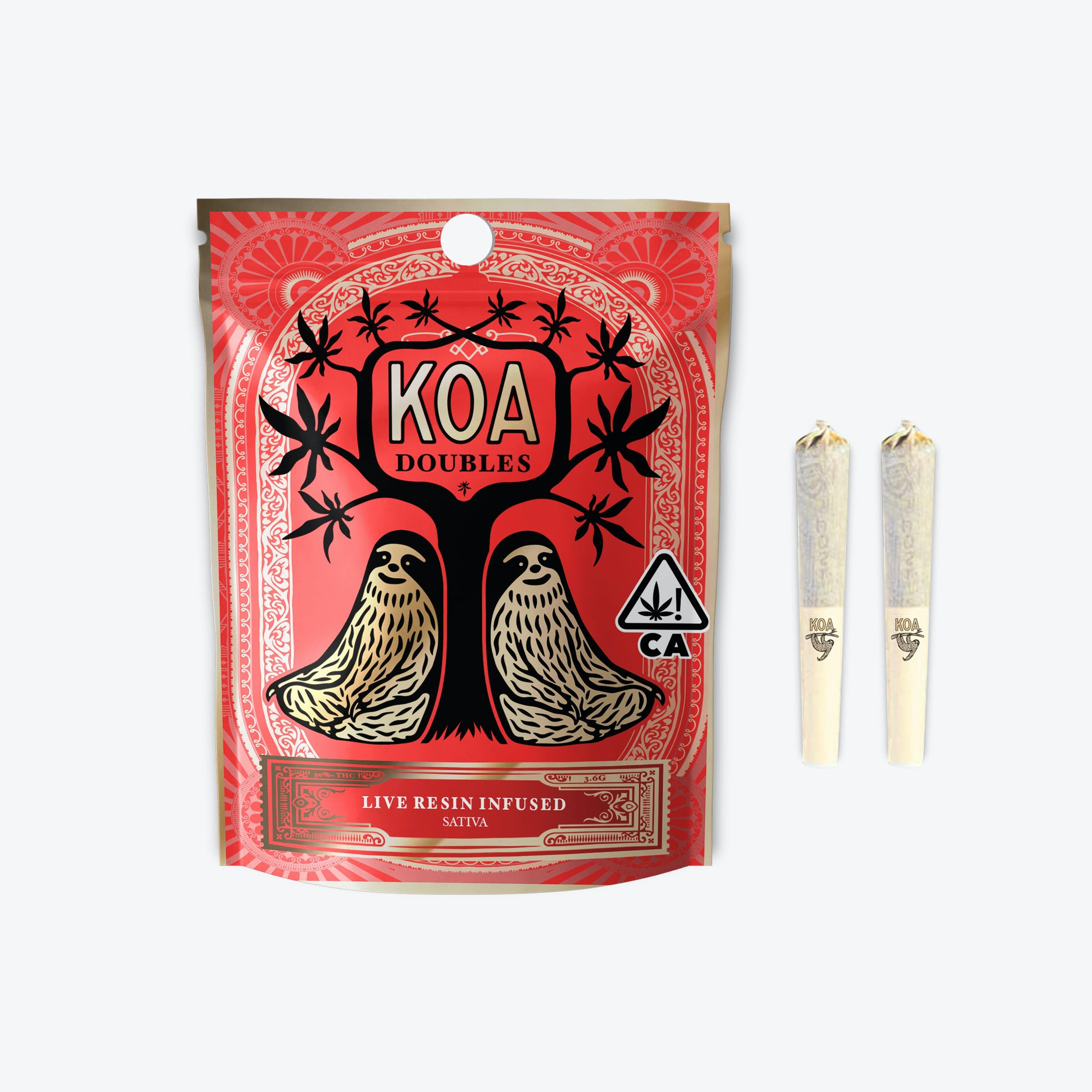 KOA Infused 2pk - KOA/Dompen - Maui Wowie (S) - $12 - Pre-Rolls