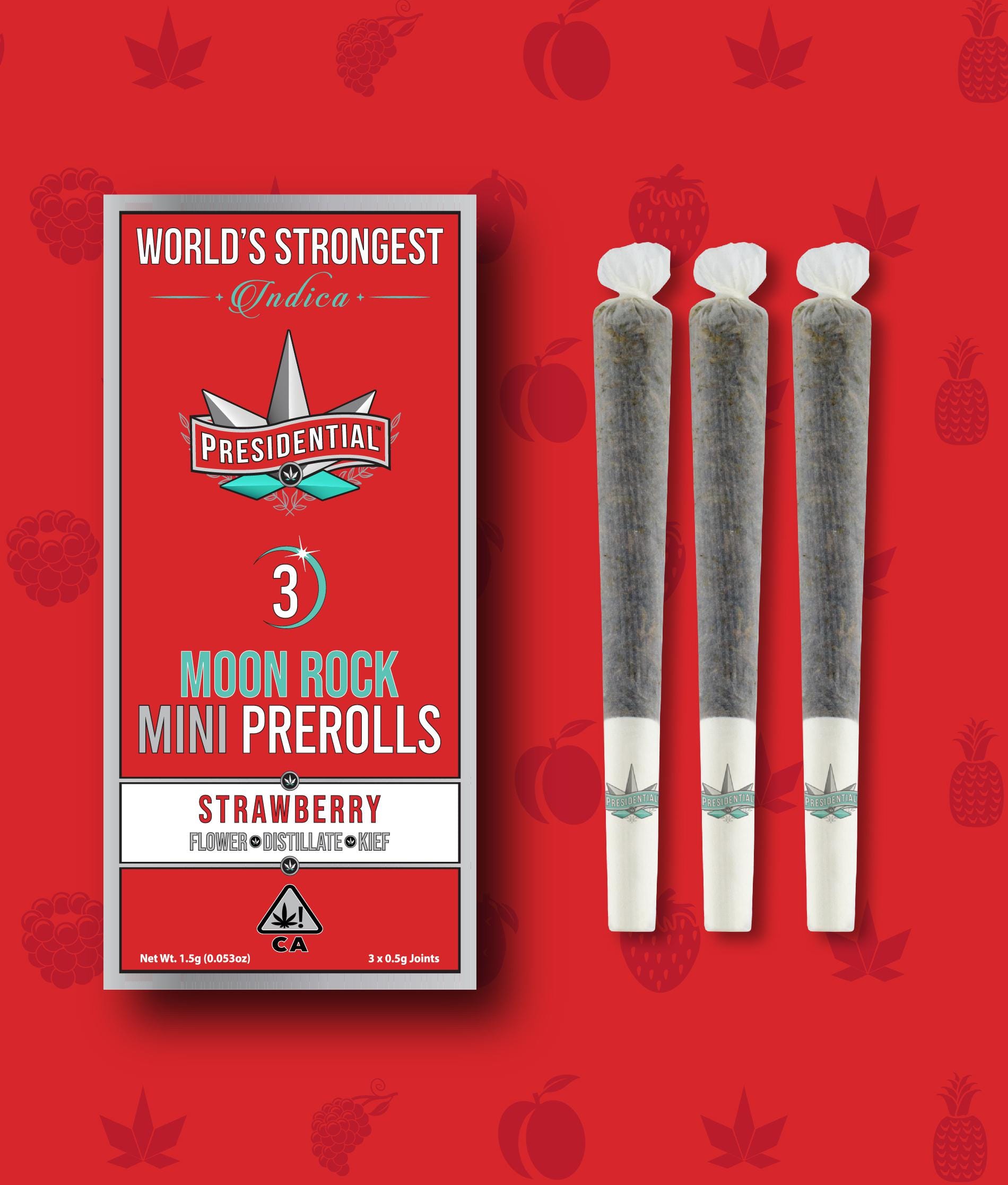 Presidential THC: Strawberry Mini