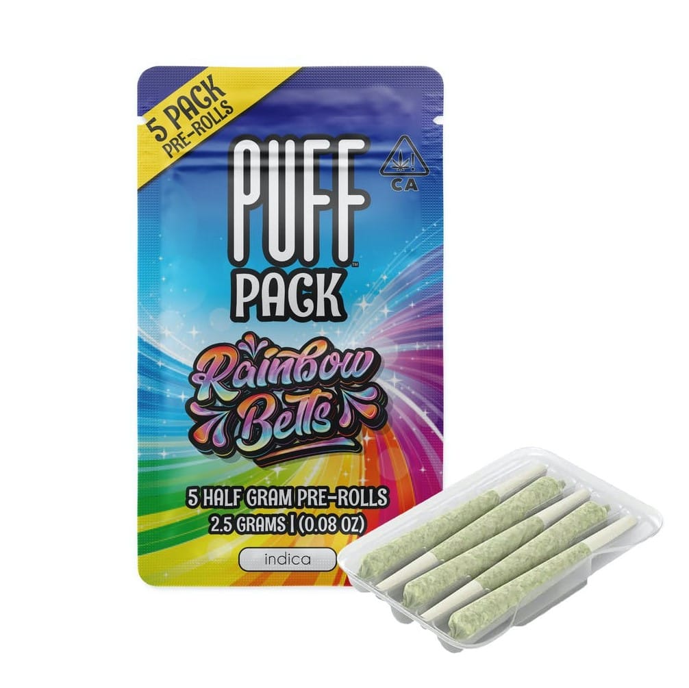 Rainbow Belts | Pre-Rolls (5-Pack) [2.5g] - PUFF -  - $16 - Pre-Rolls
