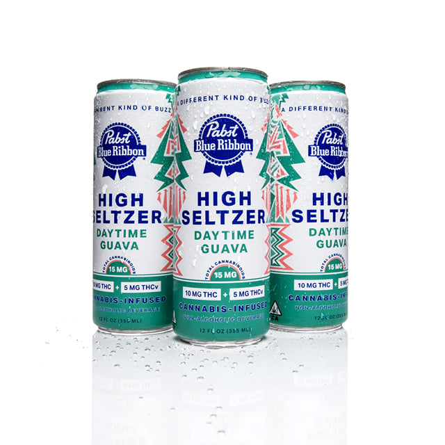 P.B.R. - Daytime Guava Seltzer - 4 Pack
