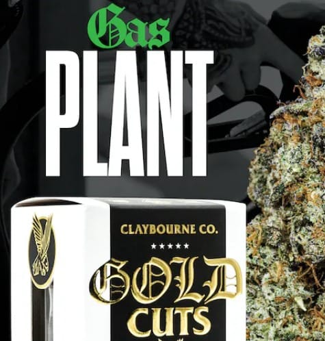 Gold Cuts Gas Plant  3.5g flw - Claybourne Co. -  - $41.25 - Flower