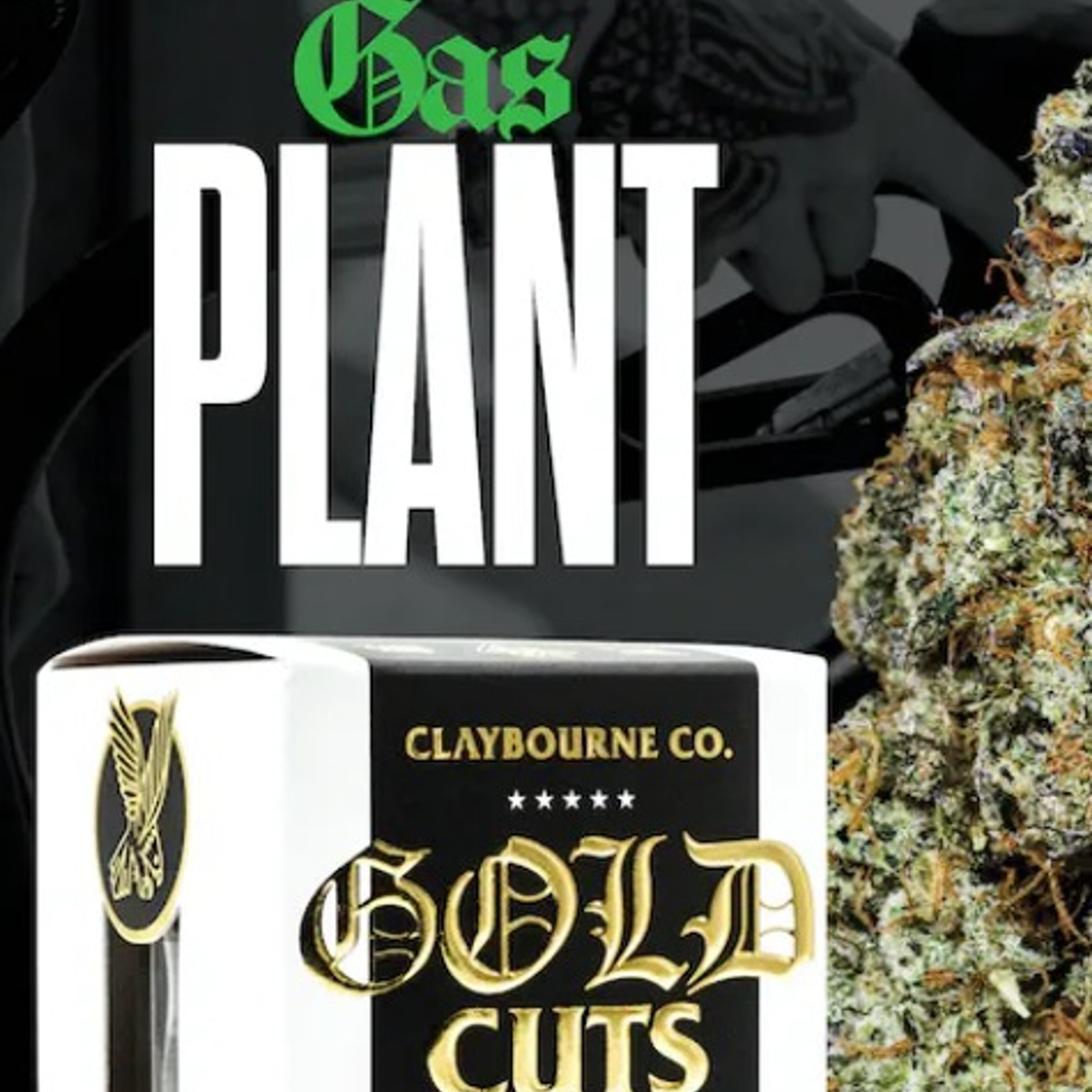 Gold Cuts Gas Plant 3.5g flw - Claybourne Co. - - $41.25 - Flower