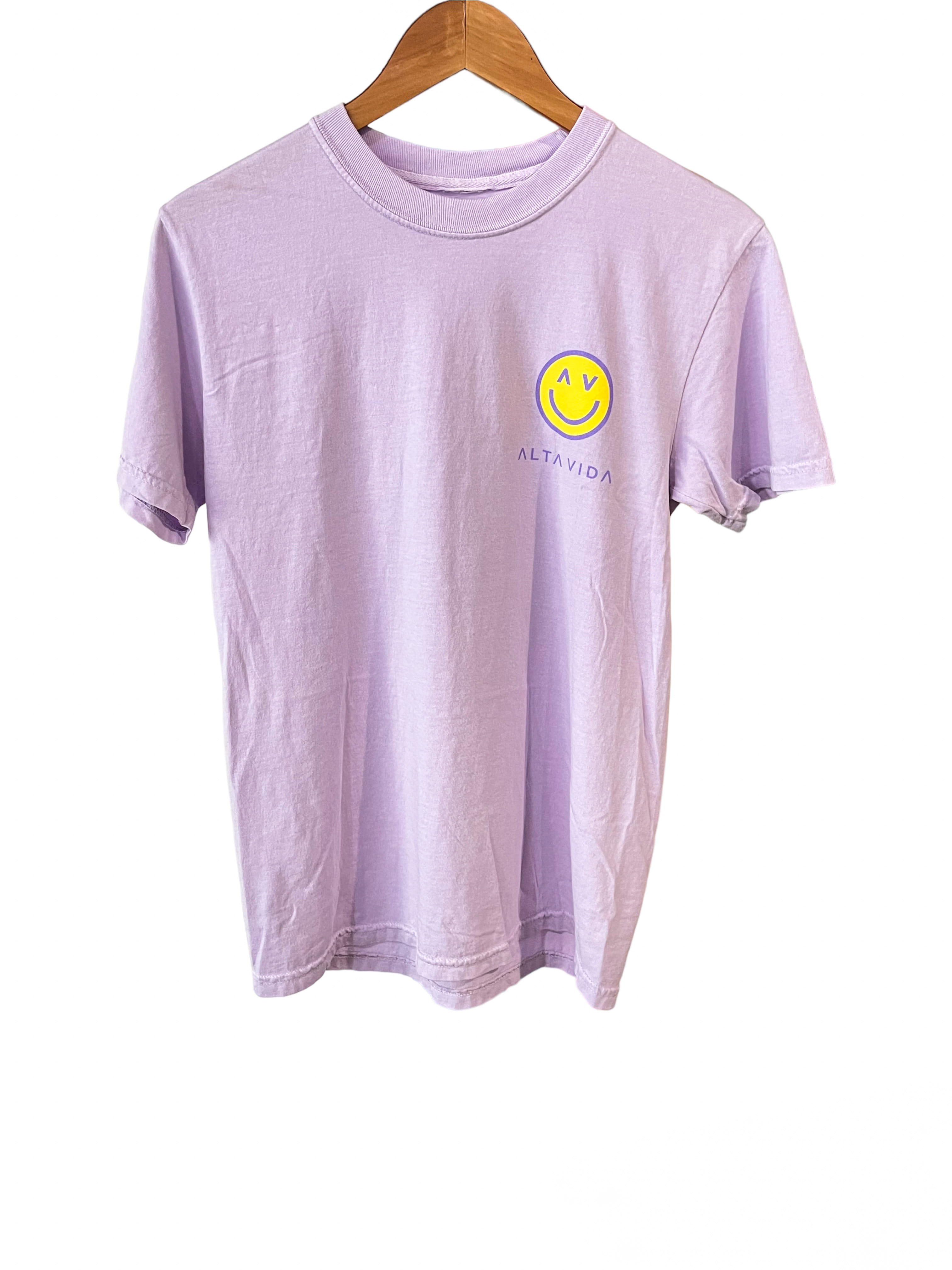 Alta Vida Smoke Life T-Shirt (Lilac) - Medium - Alta Vida -  - $20 - Non-Cannabis