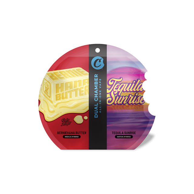 Cookies Distillate Dual Chamber Cartridge - Berniehana Butter/Tequila Sunrise ( 2 x 0.5g)