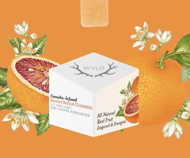 $24.98 1:1 THC : CBC Blood Orange - Wyld -  - $17.99 - Edibles