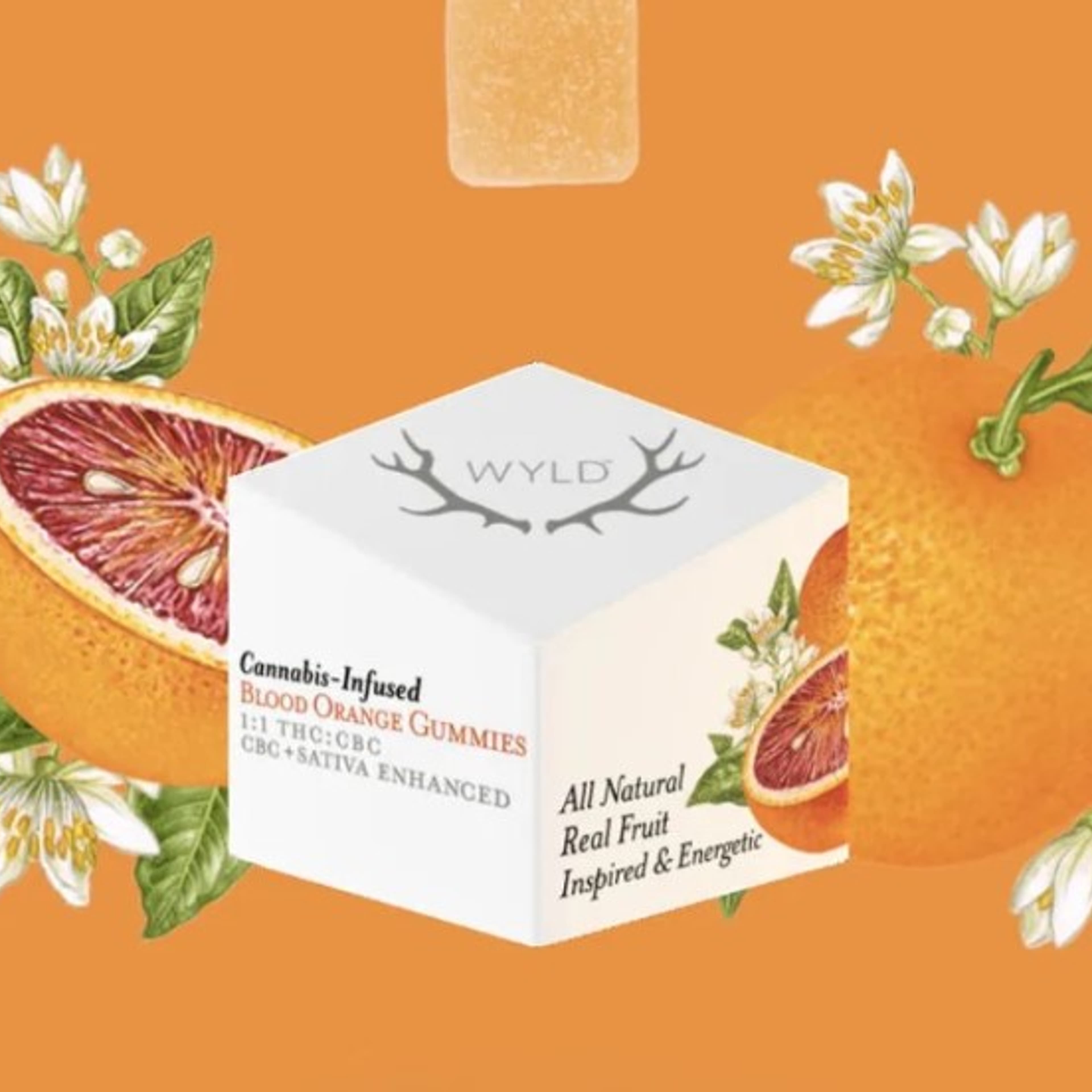 $24.98 1:1 THC : CBC Blood Orange - Wyld - - $17.99 - Edibles