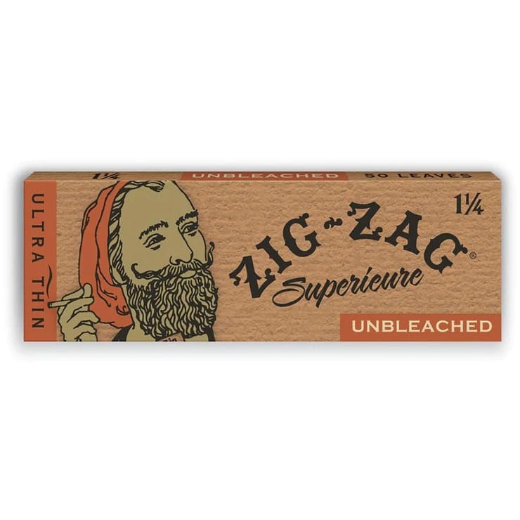 Zig Zag Unbleached 1 1/4 Rolling Papers - Zig Zag -  - $3 - Non-Cannabis